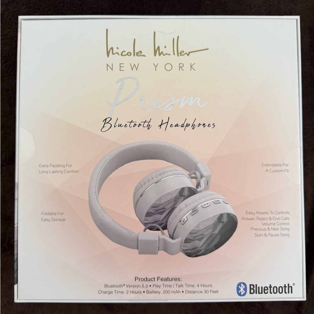 Nicole Miller Bluetooth Headphones